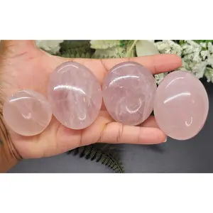 Rose Quartz Palm Stones