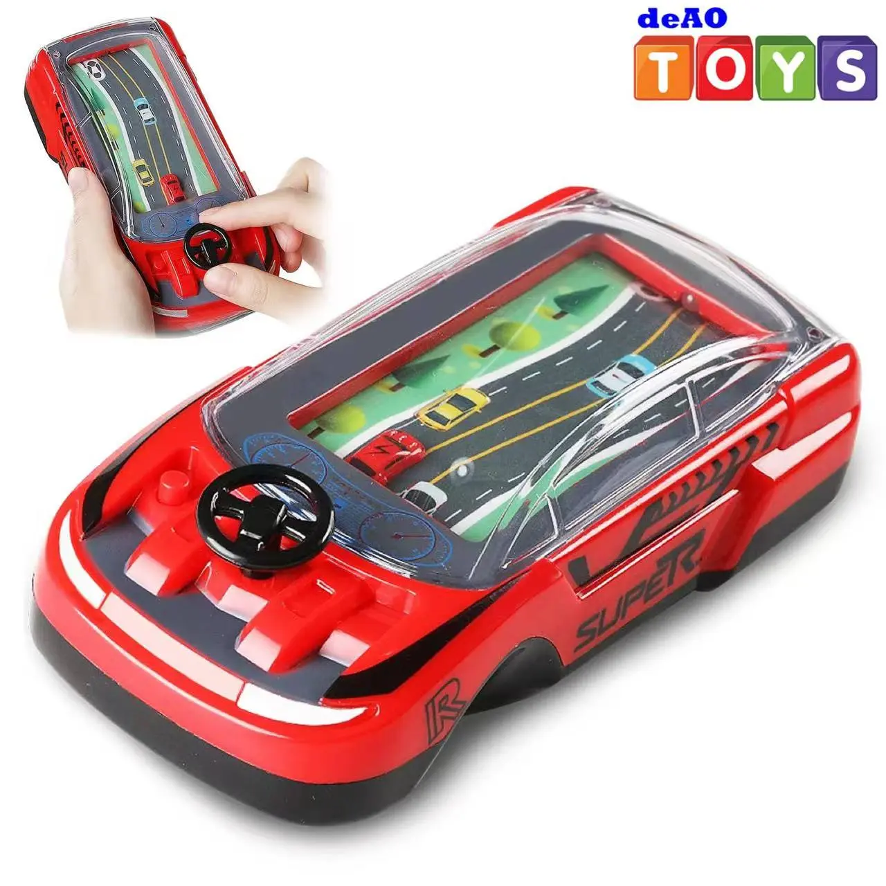 Mini Racing Adventures Cars deAO Mini Racing Adventure Car Steering Wheel Toy for Kids - TikTok Shop