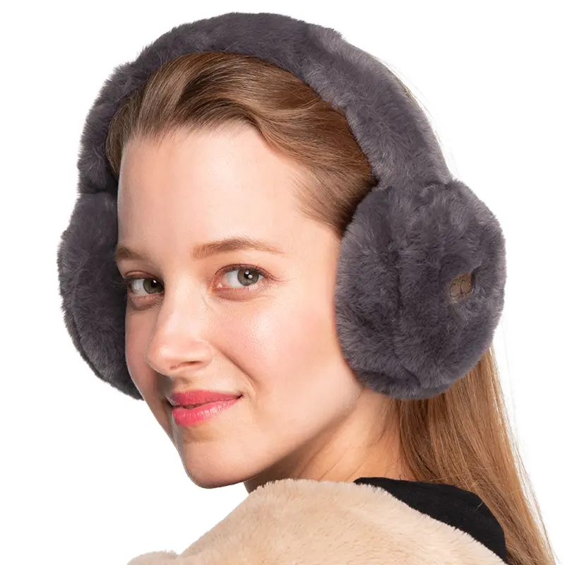 Winter Ear Warmers Headbands Soft Sherpa Windproof for Cycling Running s-l400.jpg main image 4