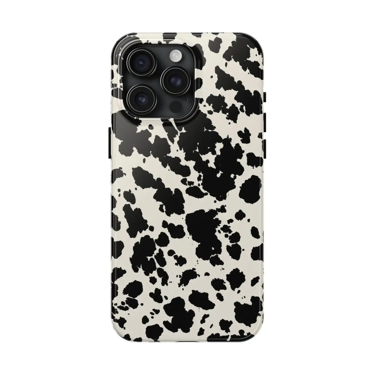 Fashion Cow Skin Phone Case, Trendy Minamalist Phone Cover, Premium Case For Iphone 7 to 17 Pro Max, Girly Case, Tough And Magsafe Phone Case, Fan Phone Case 7