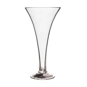 BarConic® Antique Glass Charming Hollow-Stem Champagne Flute, Premium Kitchenware Drinkware for Special Occasions