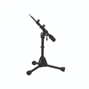 Tama MS754ELBK Iron Works Studio Series Extra Low Telescoping Boom Mic Stand