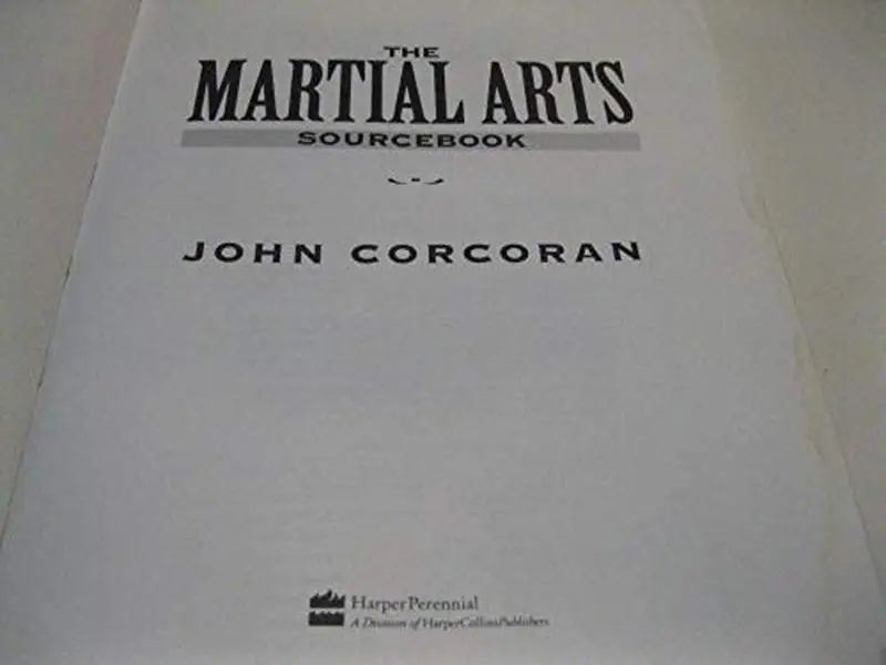 USED-The Martial Arts Sourcebook by John Corcoran (Paperback)
