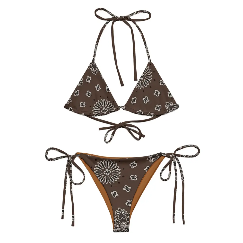 Bandana Recycled String Bikini