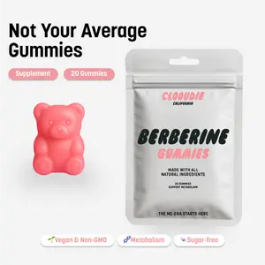 Clooudie|Berberine Gummies|Support Metabolism, Berberine, Pomergranate Extract, Vegan Clooudie|Berberine Gummies|Support Metabolism, Berberine, Pomergranate Extract, Vegan