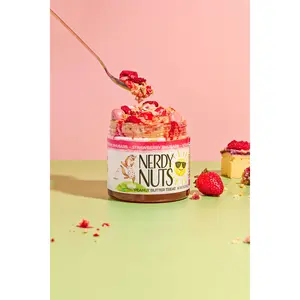 Strawberry Rhubarb Peanut Butter Treat