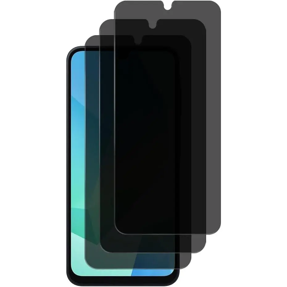 3-Pack Tempered Glass Screen Protector Film for Samsung Galaxy A16 5G/A26 5G - Anti-Spy Privacy Screen Guard, Anti-Scratch Protective Shield, Touchscreen Mobile Phone Accessories, 9H Hardness