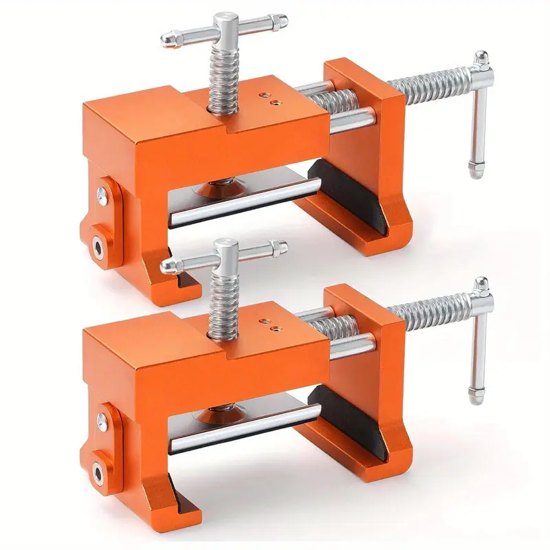 MOVATEK 2-Pack Heavy-Duty Metal Steel Face Frame Clamps - Hardware, 440lb Load Limit, Secure Grip, Easy to Use, Heavy-Duty Hold, 2-Pack for Jobs,techvibes