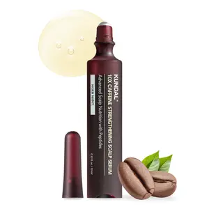 KUNDAL 10X Caffeine Strengthening Scalp Serum - Lightweight Daily Haircare with Caffeine & Biotin for Hair Loss Prevention