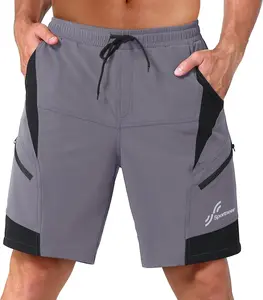 Bike Shorts for Men: 3D Padded Lightweight Riding Biking Cycling Mountain Bike Shorts for Men with Zipper Pockets