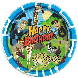 Wild Kratts Plates 9in - Wild Kratts Party Supplies