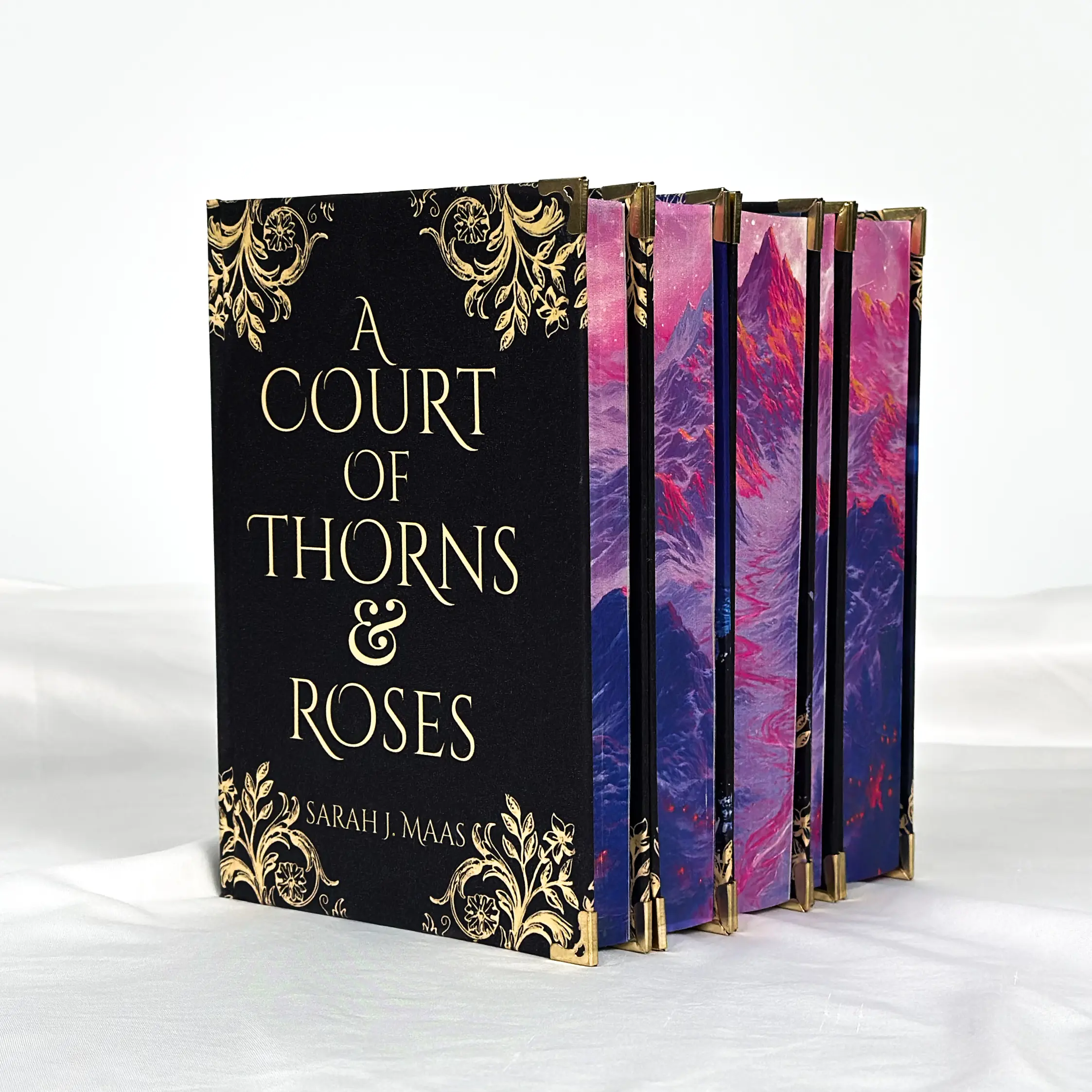 ACOTAR Combo 5 Sprayed Edges – Perfect Gift for Romantasy Readers | Fantasy Romance Hardcover Set | Special Edition Books | Collector Bookshelf