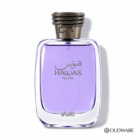 Rasasi Hawas Eau De Parfum 100ml (3.4oz) - Long Lasting Fresh Fragrance For Men