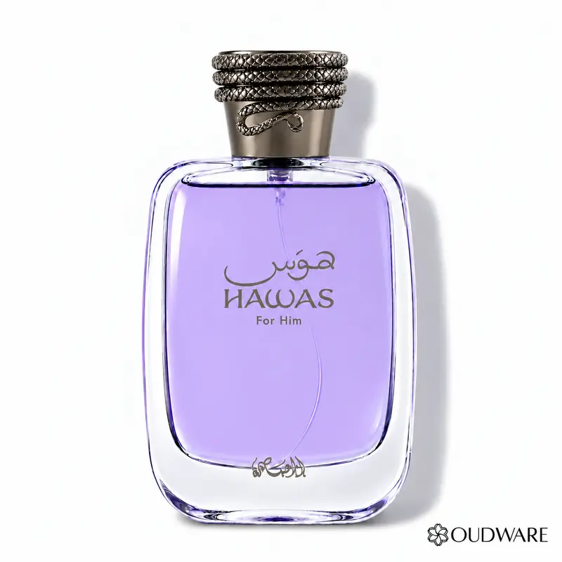 Rasasi Hawas Eau De Parfum 100ml (3.4oz) - Long Lasting Fresh Fragrance For Men