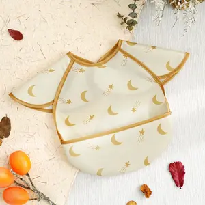 Waterproof Bib, Anti-Stain Design, Fitted Design, Ideal for Mealtime Protection, Durable Quality, Durable & Easy Clean, Perfect for Toddlers