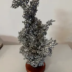 Aluminum casting sculpture