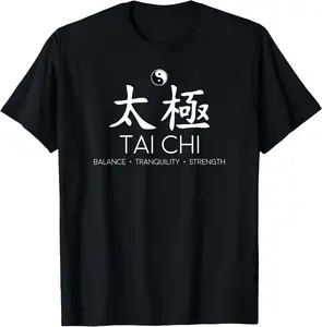 100% Cotton Tai Chi Spiritual Gift Shirt, Tai Chi T-Shirt