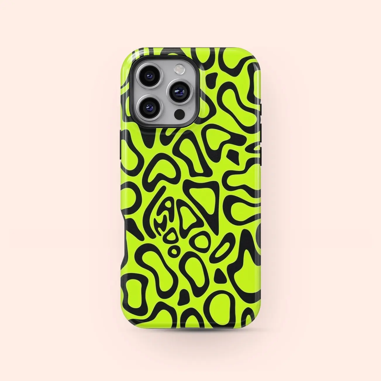 Land0 N0rris2026 Helmet Pattern Phone Case | Black Cover for iPhone & Samsung Galaxy