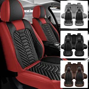 Pickup Seat Covers For Chevrolet Chevy Silverado GMC Sierra 2007-2024 2025 2026 1500 2500HD 3500HD Crew Cab,Front Seat Full Coverage For Chevrolet Truck Car Interior Accessories