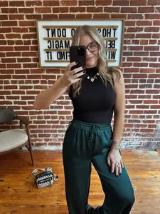 Mock Neck Top (2 Colors)