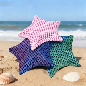 Cute Moveable Soft Starfish, 3D Printed Starfish Statue, Fun Desktop Decoration, Stress Relief Toy, Unique Gift Idea, Collectible Room Decor