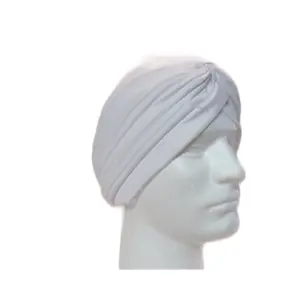 Sombrero Turbante Blanco para Santeras o Iyawo