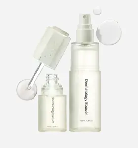 Korean Riman Incellderm Dermatology First Package - Boost 130ml & Serum 45ml for Enhanced Skin Elasticity & Hydration