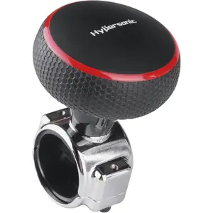 Large Steering Wheel Knob Spinners, Vehicle Steering Wheel Spinners Ball Durable Suicide Knob for Car, SUV, Trucks, Tractors, Boat etc (Red)