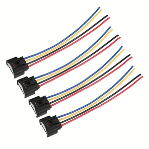 4pcs Car Coil Connector Ignition Coil Connector Pigtail Harness for Scion TC L4 2.4L 2005-2010 for Toyota Corolla L4 2.4L 2009 2010 for Toyota Solara L4 2.4L 2002-2006 for Toyota Matrix L4 2.4L 2009 2010 for Pontiac Vibe L4 2.4L 2003-2010