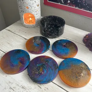 Ring Nebula coasters