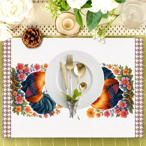 2pcs Dish Towels Farmhouse Kitchen Towels Chicken Rooster Kitchen Decor Farm Animal Hand Towels for Cooking Baking Housewarming Gift for Home & Living Room Decor, Great Housewarming outdoorfun