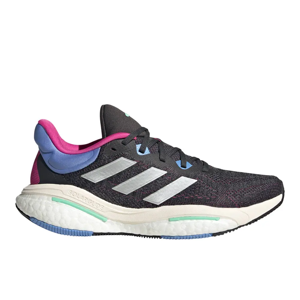 adidas Womens Solarglide 6 W Running Sneakers Shoes - Grey