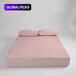 3PCS Cooling Bubble Fitted Sheet Set – Breathable Soft Ice Feel Bedding Summer Cooling Solution for Hot Sleepers #GLOBAL PICKS