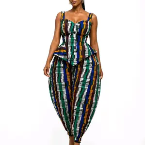 Akwete Peplum Set – Barrel Pants