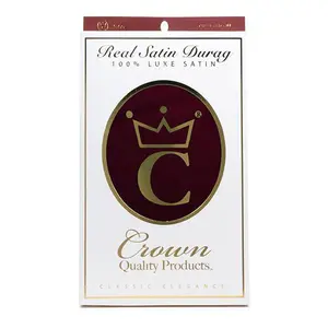 Maroon Satin Durag