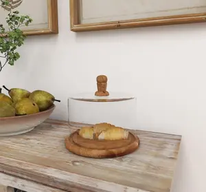 Cake Stand with Glass Lid