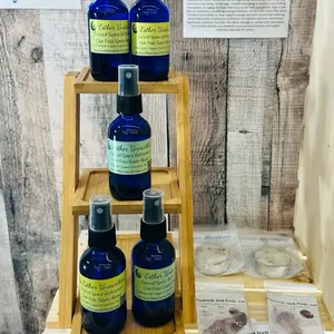 Esther Unearthed’s Sacred Space Refresher Our Palo Santo Infused Witch Hazel Spray Natural Aromatherapy Spray Bottle