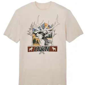 Comfort Colors Filson Frontier Hunting Graphic T-Shirt,Outdoor Wildlife Tee, Rustic Nature Landscape Shirt for Men Women Hunters Gift USA