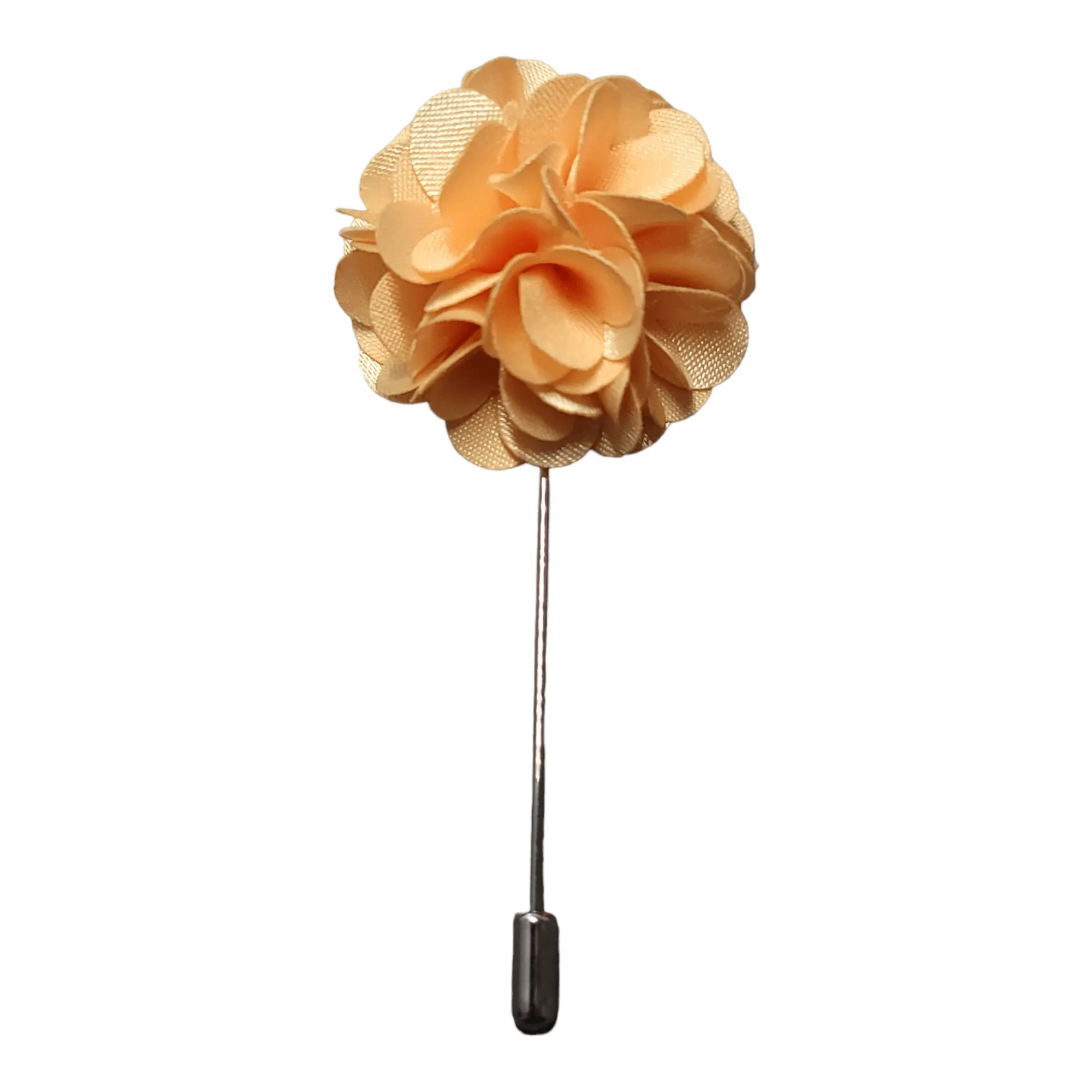 Flower Lapel Pin Honey Sunshine Yellow