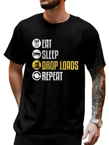 cotton Funny Truck Driver Joke Saying Trucker Gift T-Shirt casual Fashion graphic tees women