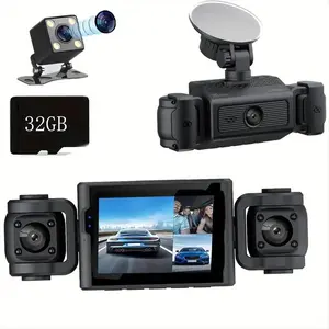 2.4 Inch Screen Car DVR, Car DVR with 32GB Memory Card, Vehicle Video Surveillance with Adjustable Lens, Car Electronics for Car