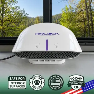 AIRLOCK Voyage – Small-Space RV Air Purifier | Fresh Air for Bathrooms, Kitchens & Sleep Areas | Simple, Maintenance-Free Odor Control