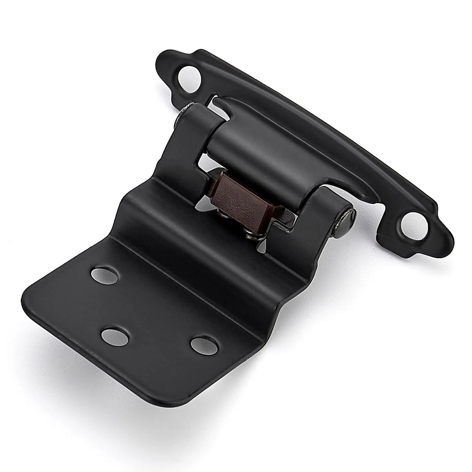 Ravinte 3/8" Inset Cabinet Hinge, Self Closing Hinges for Kitchen/Bathroom/Furniture Cabinets & Doors. Decorative Hardware with Door Bumper.