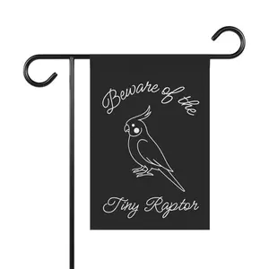 Cockatiel Garden Flag, Funny Bird Home Decor