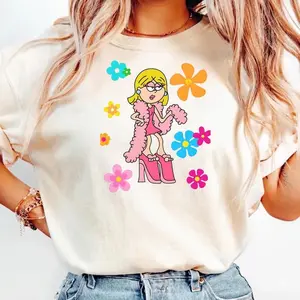 Retro Lizzie McGuire Cartoon Shirt, Y2K TV Inspired Graphic Tee, 2000s Nostalgia Comfort Colors Shirt, Cute Vintage Cartoon Girl Shirt