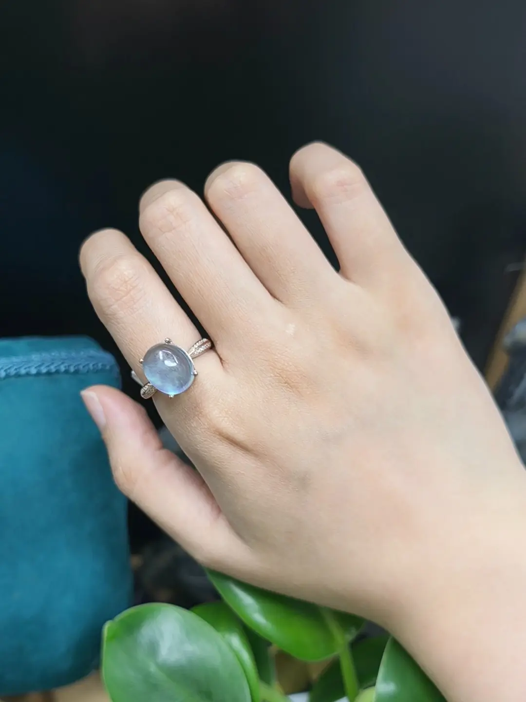 Kili(20427)gc.Labradorite silver ring