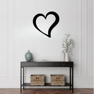 Buori Metal Heart Sign - Handmade Metal Wall Art - Couples Gift Idea - Tiktok Gifts