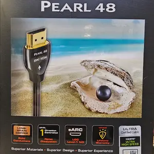Audioquest Pearl 48  7.5ft HDMI Cable for 8K and 10K Video Best resolution