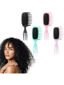 Curly Define Styling Brush Airs Cushion Hair Brush Hair Comb Detangling Hair Brush Hairdressing Comb Massage Comb Curl Defining Brush