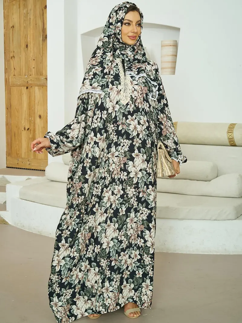 knee length dresses for ladies Prayer Set Dress